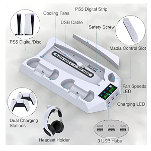 PS5 Stand and Cooling Station